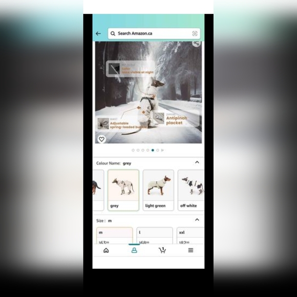 dog snow suit . - Picture 6 of 8